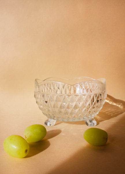 Vintage Glass Candy Bowls
