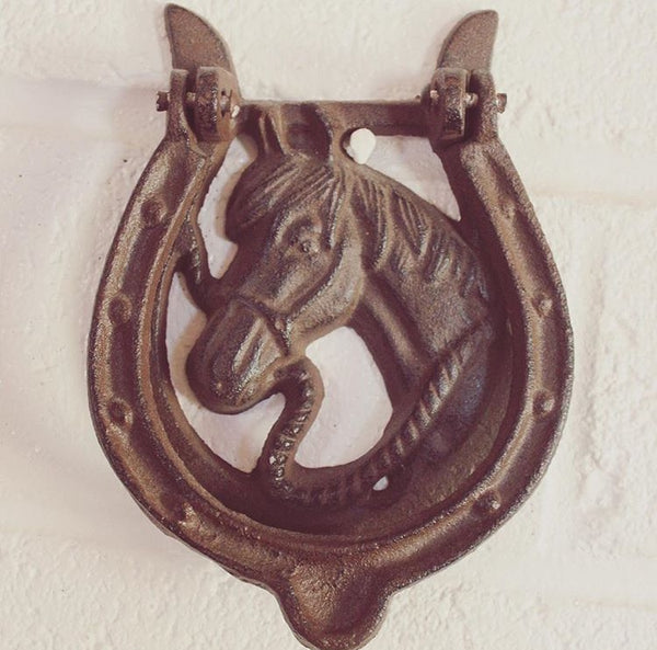 Cast-iron Horse Door Knocker