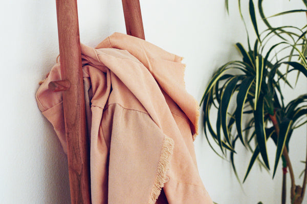 Overdyed Patch Blanket - Pink