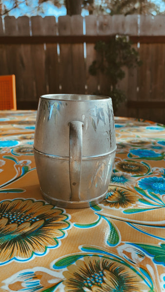 Vintage Metal Tiki Mule Cups