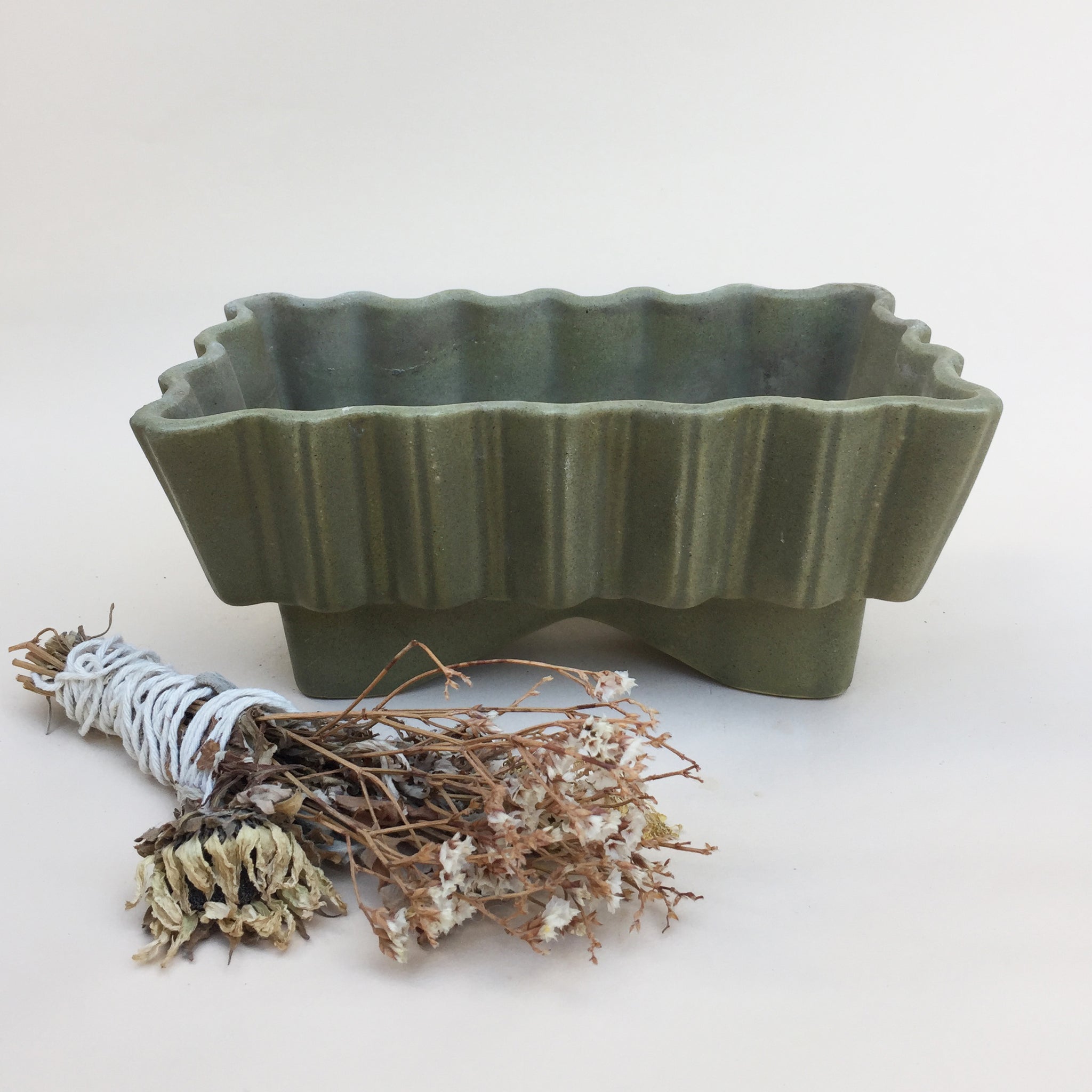 Vintage Rectangle Planter Pot