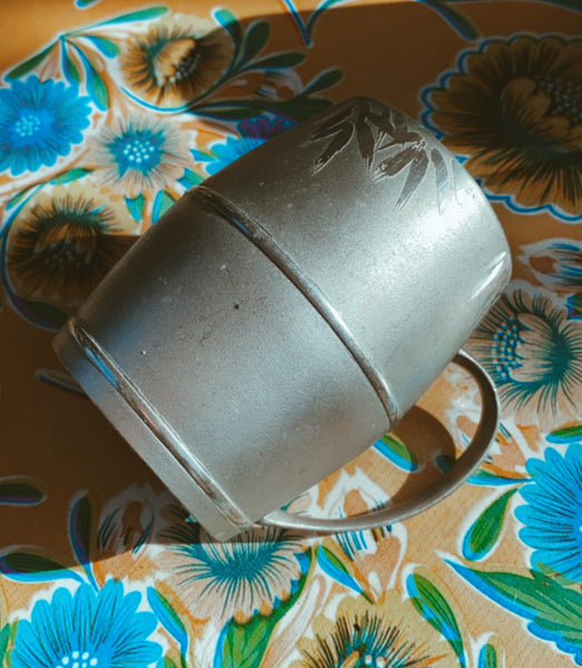 Vintage Metal Tiki Mule Cups